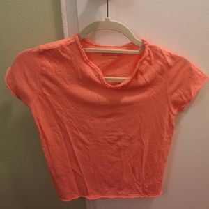 zadig voltaire T Shirt Size 12 orange